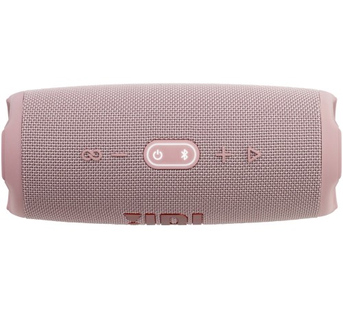 Портативная акустика JBL Charge 5 40 Вт в розовом цвете: мощный звук в компактном корпусе