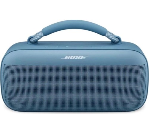 Колонка Bose SoundLink Max Blue в голубом цвете: мощное звучание в стильном дизайне