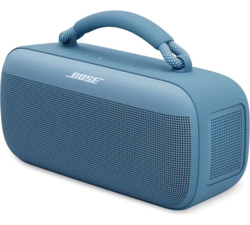 Колонка Bose SoundLink Max Blue в голубом цвете: мощное звучание в стильном дизайне