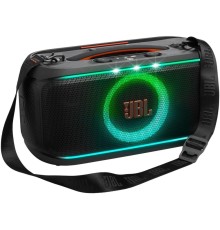 Портативная акустика JBL PartyBox On-The-Go 2 c 1 микрофоном, 100 Вт, черный