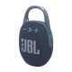 Портативная акустика JBL Clip 5 синего цвета: мощный звук в компактном корпусе