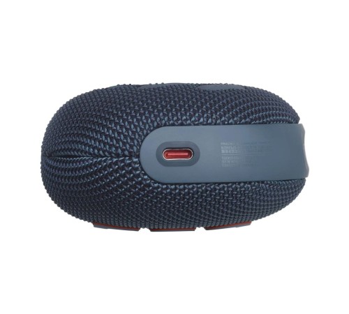 Портативная акустика JBL Clip 5 синего цвета: мощный звук в компактном корпусе