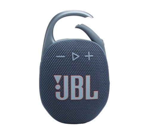 Портативная акустика JBL Clip 5 синего цвета: мощный звук в компактном корпусе