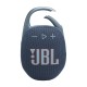 Портативная акустика JBL Clip 5 синего цвета: мощный звук в компактном корпусе