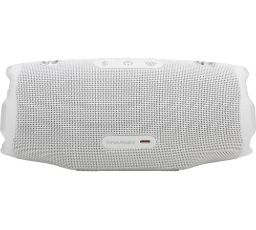 Портативная акустика JBL Charge 6 в белом цвете — мощный звук в компактном корпусе