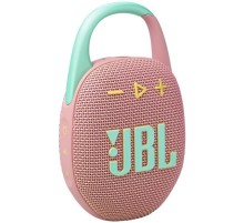 Портативная акустика JBL Clip 5, 7 Вт, pink, розовый