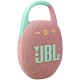 Портативная акустика JBL Clip 5, 7 Вт, розовый — стильный и мощный звук в любом месте