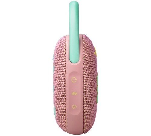 Портативная акустика JBL Clip 5, 7 Вт, розовый — стильный и мощный звук в любом месте