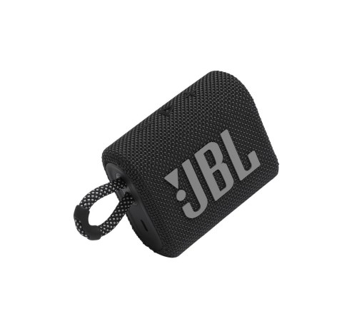 Портативная акустика JBL GO 3 4.2 Вт в чёрном цвете: качественный звук в компактном корпусе