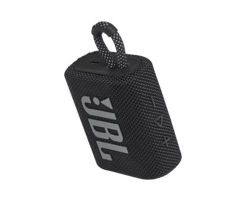 Портативная акустика JBL GO 3 4.2 Вт в чёрном цвете: качественный звук в компактном корпусе