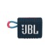 Портативная акустика JBL GO 3 4.2 Вт в синем и розовом цвете: мощный звук в компактном корпусе.