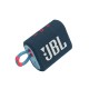 Портативная акустика JBL GO 3 4.2 Вт в синем и розовом цвете: мощный звук в компактном корпусе.