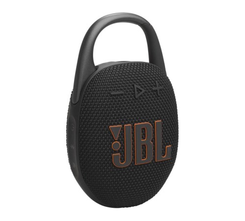 Портативная акустика JBL Clip 5, 7 Вт, чёрный цвет: мощный звук в компактном корпусе