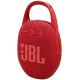 Портативная акустика JBL Clip 5, 7 Вт, красный — яркий звук в компактном корпусе.