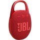 Портативная акустика JBL Clip 5, 7 Вт, красный — яркий звук в компактном корпусе.