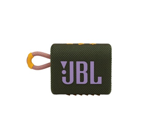 Портативная акустика JBL GO 3 4.2 Вт в зелёном цвете: мощный звук в компактном корпусе