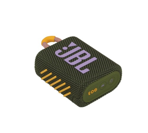 Портативная акустика JBL GO 3 4.2 Вт в зелёном цвете: мощный звук в компактном корпусе