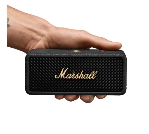 Портативная акустика Marshall Emberton III в чёрном цвете: мощный звук в компактном корпусе