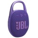 Портативная акустика JBL Clip 5 в фиолетовом цвете: мощный звук в компактном корпусе