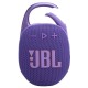 Портативная акустика JBL Clip 5 в фиолетовом цвете: мощный звук в компактном корпусе