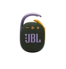 Портативная акустика JBL Clip 4, 5 Вт, green, зеленый