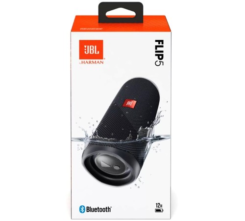 Портативная акустика JBL Flip 5, 20 Вт — мощный звук в компактном корпусе