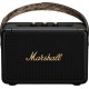 Портативная акустика Marshall Kilburn II в чёрном и латунном исполнении.
