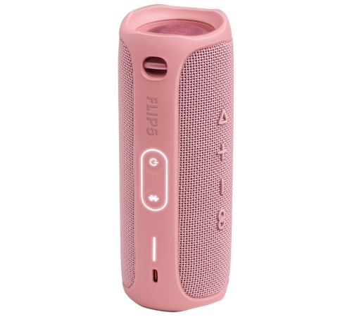 Портативная акустика JBL Flip 5 в розовом цвете: мощный звук в компактном корпусе