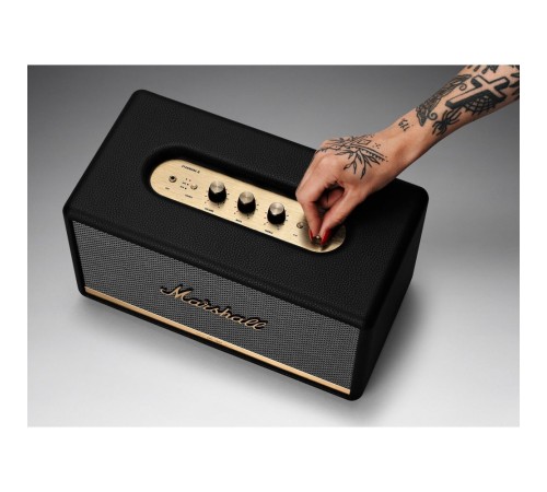 Marshall Stanmore II: мощная акустика в чёрном цвете