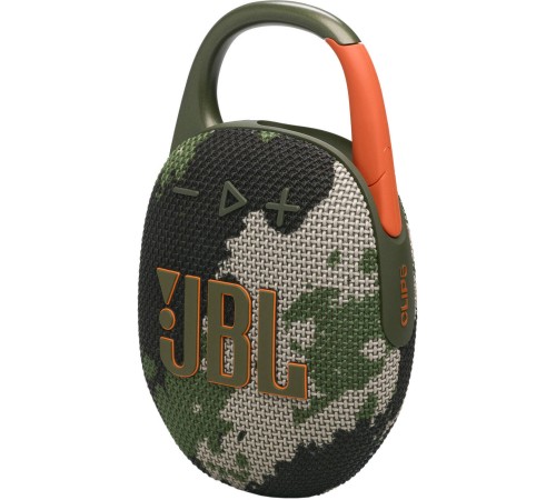Портативная акустика JBL Clip 5 в камуфляжном дизайне, 7 Вт