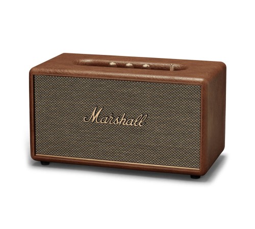 Акустика Marshall Stanmore III в коричневом цвете: мощное звучание в элегантном дизайне