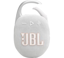 Портативная акустика JBL Clip 5, 7 Вт, white, белый