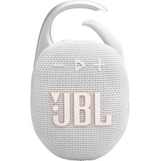 Портативная акустика JBL Clip 5, 7 Вт, white, белый