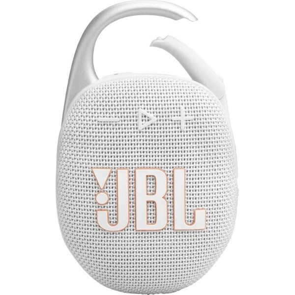 Портативная акустика JBL Clip 5, 7 Вт, white, белый