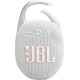 Портативная акустика JBL Clip 5, 7 Вт, белый: качественный звук в компактном корпусе