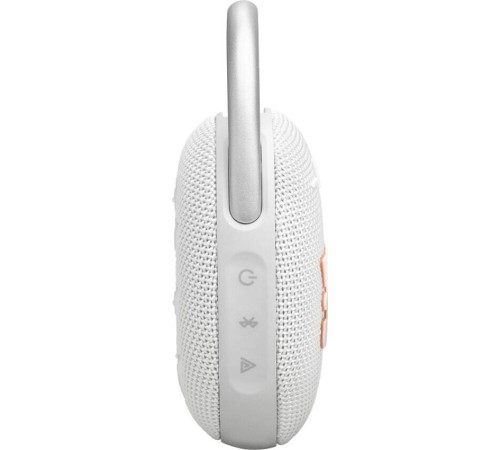 Портативная акустика JBL Clip 5, 7 Вт, белый: качественный звук в компактном корпусе