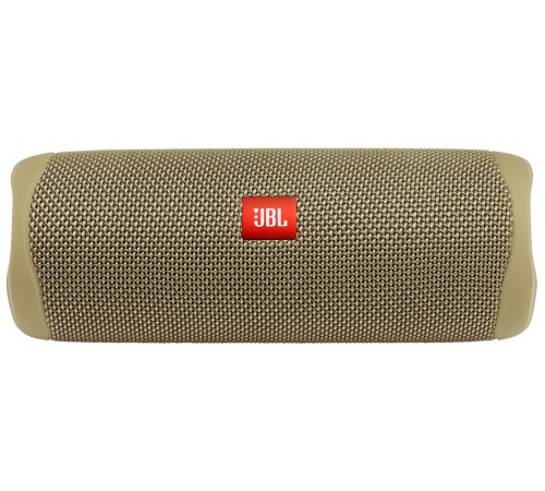 Портативная акустика JBL Flip 5 в песочном цвете: мощный звук в компактном корпусе