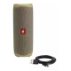 Портативная акустика JBL Flip 5 в песочном цвете: мощный звук в компактном корпусе