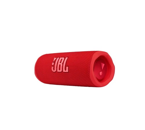 Портативная акустика JBL Flip 6, 30 Вт — мощный звук в красном дизайне.