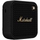 Портативная акустика Marshall Willen II в чёрно-латунном исполнении.