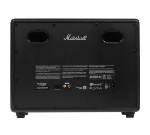 Marshall Woburn II: мощная акустика в чёрном цвете