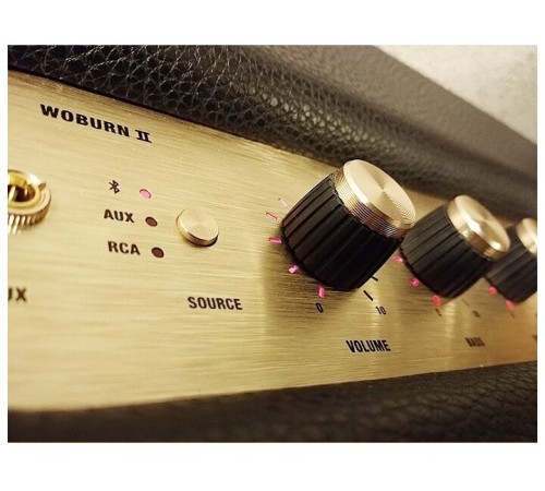 Marshall Woburn II: мощная акустика в чёрном цвете