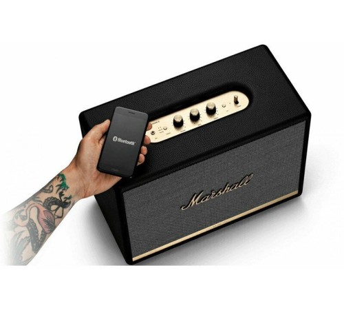 Marshall Woburn II: мощная акустика в чёрном цвете
