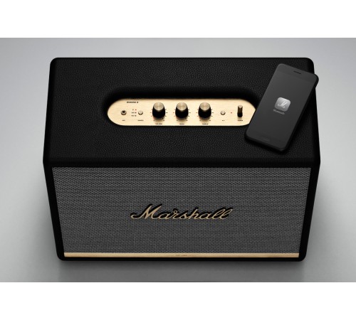 Marshall Woburn II: мощная акустика в чёрном цвете