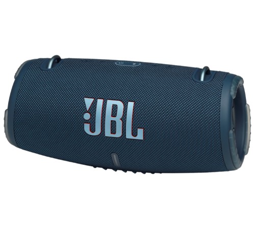 Портативная акустика JBL Xtreme 3 100 Вт синего цвета — мощный звук в компактном корпусе.
