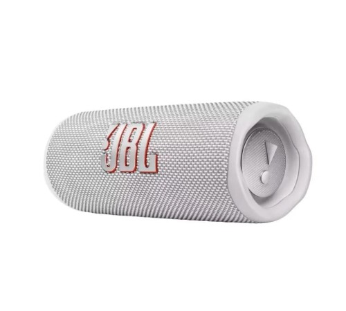 Портативная акустика JBL Flip 6, 30 Вт в белом цвете: качественный звук в любом месте
