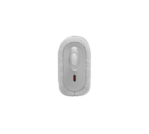 Портативная акустика JBL GO 3 4.2 Вт в белом цвете: качественный звук в компактном корпусе.