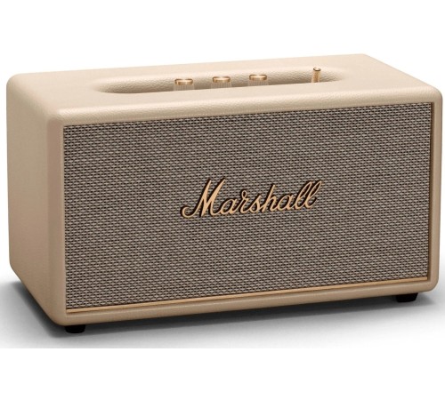 Акустика Marshall Stanmore III в бежевом цвете: мощное звучание в элегантном дизайне