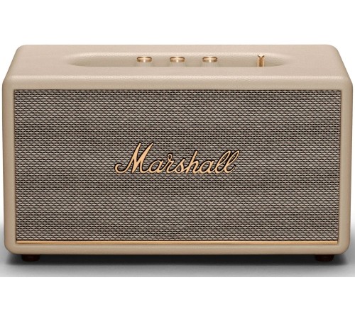 Акустика Marshall Stanmore III в бежевом цвете: мощное звучание в элегантном дизайне