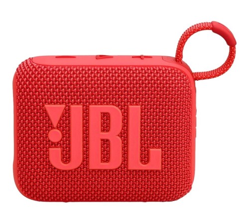 Портативная акустика JBL GO 4 4.2 Вт в красном цвете: мощный звук в компактном корпусе